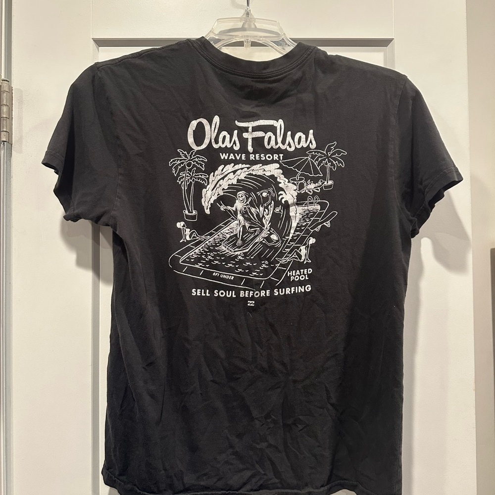 Billabong Black Short Sleeve Tee